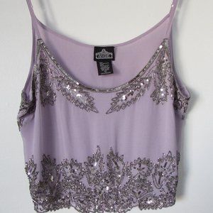 Angie Crop Top Lavender